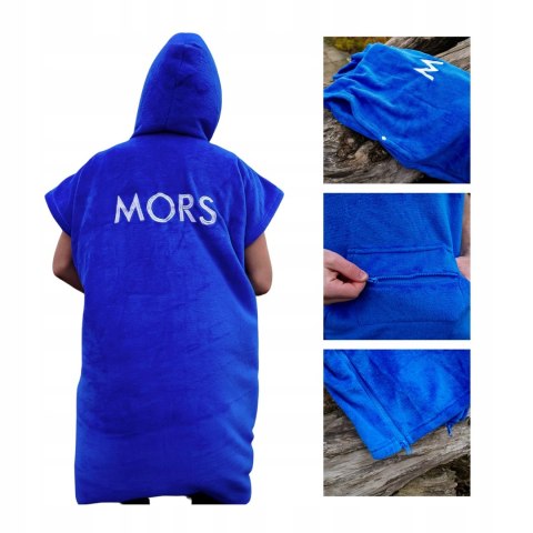 MORS PONCHO NARZUTKA DO MORSOWANIA MOORS Z MIKROFIBRY SZYBKOSCHNĄCE MORS PONCHO NARZUTKA DO MORSOWANIA MOORS Z MIKROFIBRY SZYBKOSCHNĄCE