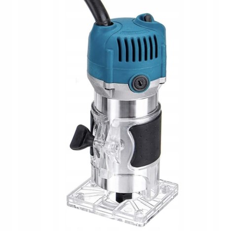 FREZARKA KRAWĘDZIOWA GÓRNOWRZECIONOWA 800W 30000r/min 6,35mm 15SZT. FREZÓW FREZARKA KRAWĘDZIOWA GÓRNOWRZECIONOWA 800W 30000r/min 6,35mm 15SZT. FREZÓW
