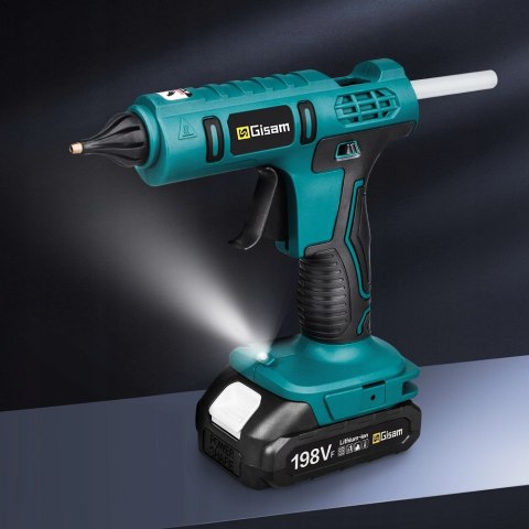 Cordless Hot Melt Glue Gun Home DIY Art with Glue Sticks 2 Battery Cordless Hot Melt Glue Gun Home DIY Art with Glue Sticks 2 Battery