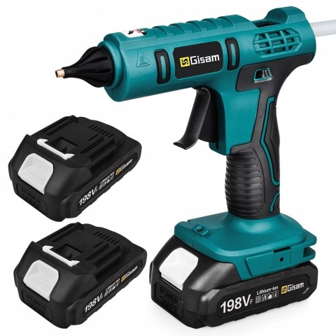 Cordless Hot Melt Glue Gun Home DIY Art with Glue Sticks 2 Battery Cordless Hot Melt Glue Gun Home DIY Art with Glue Sticks 2 Battery