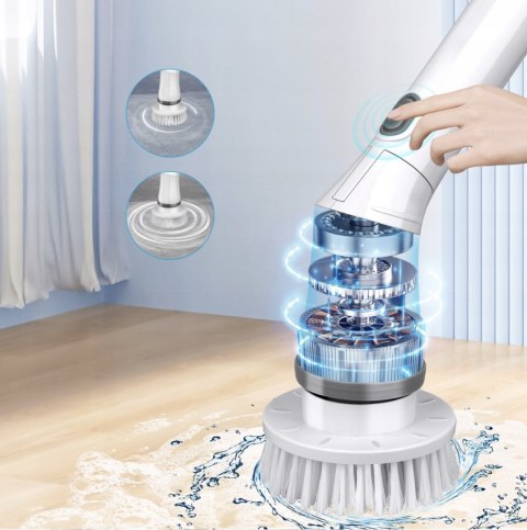 ELEKTRYCZNA SZCZOTKA OBROTOWA SPIN SCRUBBER MOP BEZPRZEWODOWA DO MYCIA 360 ELEKTRYCZNA SZCZOTKA OBROTOWA SPIN SCRUBBER MOP BEZPRZEWODOWA DO MYCIA 360