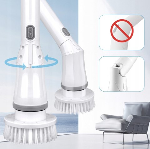 ELEKTRYCZNA SZCZOTKA OBROTOWA SPIN SCRUBBER MOP BEZPRZEWODOWA DO MYCIA 360 ELEKTRYCZNA SZCZOTKA OBROTOWA SPIN SCRUBBER MOP BEZPRZEWODOWA DO MYCIA 360