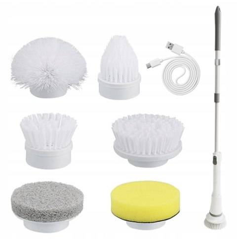 ELEKTRYCZNA SZCZOTKA OBROTOWA SPIN SCRUBBER MOP BEZPRZEWODOWA DO MYCIA 360 ELEKTRYCZNA SZCZOTKA OBROTOWA SPIN SCRUBBER MOP BEZPRZEWODOWA DO MYCIA 360