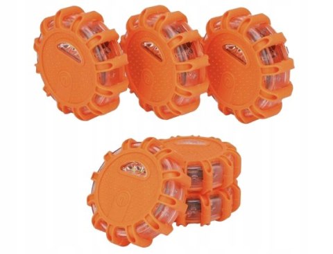 6x USB ŁADOWANA LAMPA OSTRZEGAWCZA BŁYSKOWA LED KOGUT MAGNES FLARA DROGOWA 6x USB ŁADOWANA LAMPA OSTRZEGAWCZA BŁYSKOWA LED KOGUT MAGNES FLARA DROGOWA