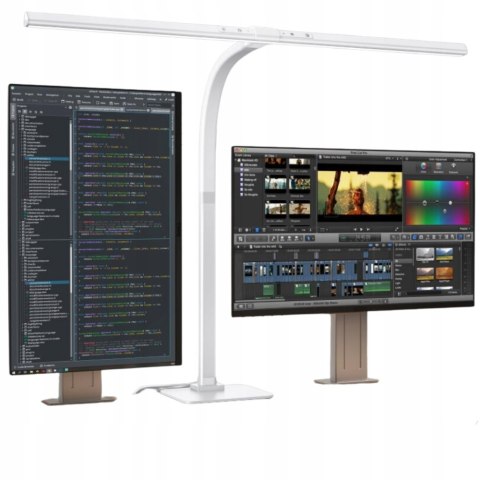 LAMPKA BIURKOWA DESK LAMP 11 BIAŁA MOC DO 24 W LAMPA KREŚLARSKA LAMPKA BIURKOWA DESK LAMP 11 BIAŁA MOC DO 24 W LAMPA KREŚLARSKA
