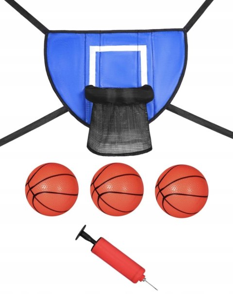 Mini kosz do koszykówki na trampolinę Zabawka sportowa na świeżym powietrzu Mini kosz do koszykówki na trampolinę Zabawka sportowa na świeżym powietrzu