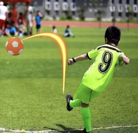 Piłka nożna Curve Swerve Sports, zabawka piłkarska KickerBall świetny Piłka nożna Curve Swerve Sports, zabawka piłkarska KickerBall świetny