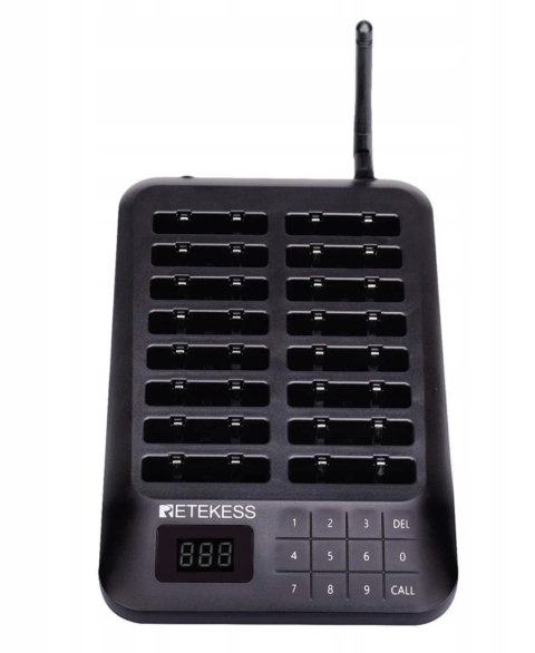Ystem Pagera Restauracji, Pager, 16 Pagerów, Czarny, 500M Ystem Pagera Restauracji, Pager, 16 Pagerów, Czarny, 500M