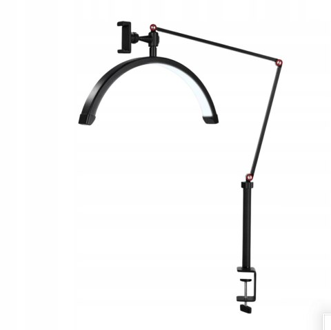 Lampa kosmetyczna biurkowa LED łuk bezcieniowa do zabiegów makijażu rzęs Lampa kosmetyczna biurkowa LED łuk bezcieniowa do zabiegów makijażu rzęs