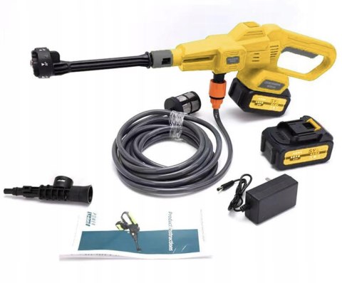 MYJKA CIŚNIENIOWA AKUMULATOROWA OGRODOWA ZESTAW DO MYCIA 220W MYJKA CIŚNIENIOWA AKUMULATOROWA OGRODOWA ZESTAW DO MYCIA 220W