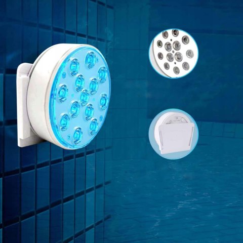 OŚWIETLENIE BASENU LED LAMPKI ŁADOWANIE PODWODNE OGRODOWEGO USB 4 SZTUKI OŚWIETLENIE BASENU LED LAMPKI ŁADOWANIE PODWODNE OGRODOWEGO USB 4 SZTUKI