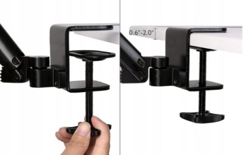 PRZENOŚNY PODŁOKIETNIK ERGONOMICZNY REGULOWANY WSPORNIK DO BIURKA PODPÓRKA PRZENOŚNY PODŁOKIETNIK ERGONOMICZNY REGULOWANY WSPORNIK DO BIURKA PODPÓRKA