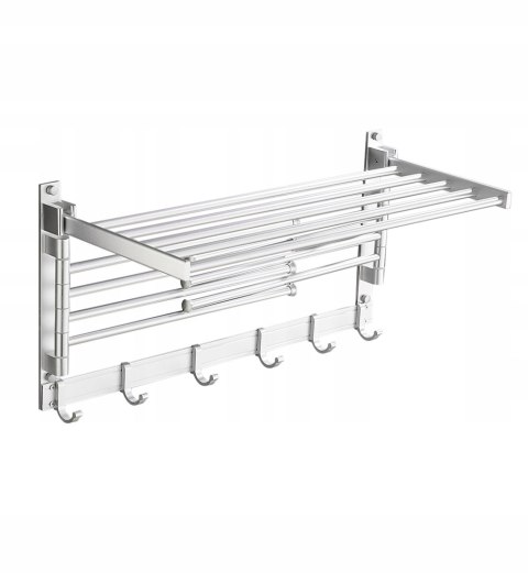 WIESZAK NA RĘCZNIKI KĄPIELOWE OBROTOWY 40CM CZARNY 6 RAMION ROZKŁADNE WIESZAK NA RĘCZNIKI KĄPIELOWE OBROTOWY 40CM CZARNY 6 RAMION ROZKŁADNE