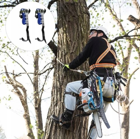 ZESTAW NARZĘDZI DO WSPINACZKI NA DRZEWIE DO 150KG DRZEWOWŁAZ WSPINACZKA ZESTAW NARZĘDZI DO WSPINACZKI NA DRZEWIE DO 150KG DRZEWOWŁAZ WSPINACZKA