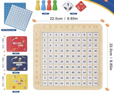 2w1 MONTESSORI DODAWANIE + MNOŻENIE GRA EDUKACYJNA UKŁADANKA NAUKI DZIECI 2w1 MONTESSORI DODAWANIE + MNOŻENIE GRA EDUKACYJNA UKŁADANKA NAUKI DZIECI