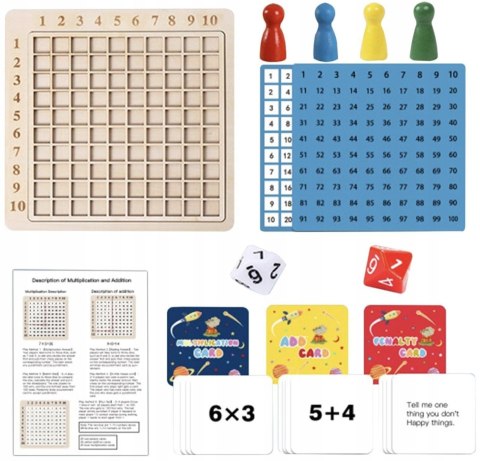 2w1 MONTESSORI DODAWANIE + MNOŻENIE GRA EDUKACYJNA UKŁADANKA NAUKI DZIECI 2w1 MONTESSORI DODAWANIE + MNOŻENIE GRA EDUKACYJNA UKŁADANKA NAUKI DZIECI