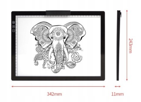 BEZPRZEWODOWY TABLET GRAFICZNY LED DO RYSOWANIA DZIECI EKRANOWY DESKA KREŚL BEZPRZEWODOWY TABLET GRAFICZNY LED DO RYSOWANIA DZIECI EKRANOWY DESKA KREŚL
