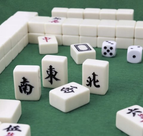 CHIŃSKA GRA MAHJONG PLANSZOWA KLASYCZNA X148 ETUI TRADYCYJNY ZESTAW SET CHIŃSKA GRA MAHJONG PLANSZOWA KLASYCZNA X148 ETUI TRADYCYJNY ZESTAW SET