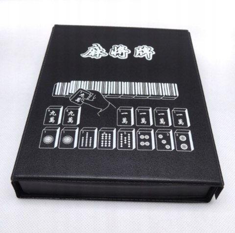 CHIŃSKA GRA MAHJONG PLANSZOWA KLASYCZNA X148 ETUI TRADYCYJNY ZESTAW SET CHIŃSKA GRA MAHJONG PLANSZOWA KLASYCZNA X148 ETUI TRADYCYJNY ZESTAW SET