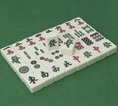 CHIŃSKA GRA MAHJONG PLANSZOWA KLASYCZNA X148 ETUI TRADYCYJNY ZESTAW SET CHIŃSKA GRA MAHJONG PLANSZOWA KLASYCZNA X148 ETUI TRADYCYJNY ZESTAW SET