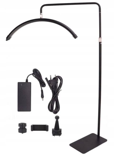 LAMPA DO PRZEDŁUŻANIA RZĘS KOSMETYCZNA CZARNY REGULOWANA UNIWERSALNA LAMPA DO PRZEDŁUŻANIA RZĘS KOSMETYCZNA CZARNY REGULOWANA UNIWERSALNA