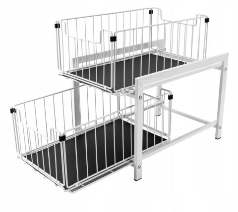 ORGANIZER POD ZLEW PÓŁKA 2 POZIOMOWA DO SZAFKI DO KUCHNI STOJAK ORGANIZER POD ZLEW PÓŁKA 2 POZIOMOWA DO SZAFKI DO KUCHNI STOJAK
