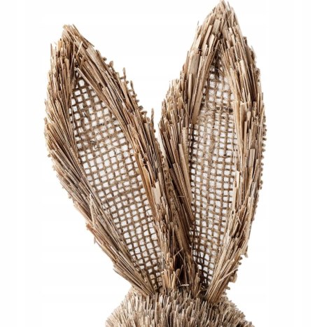 OZDOBY WIELKANOCNE ZAJĄC KRÓLIK PŁÓTNO ORNAMENT SŁOMIANY 36cm OZDOBY WIELKANOCNE ZAJĄC KRÓLIK PŁÓTNO ORNAMENT SŁOMIANY 36cm