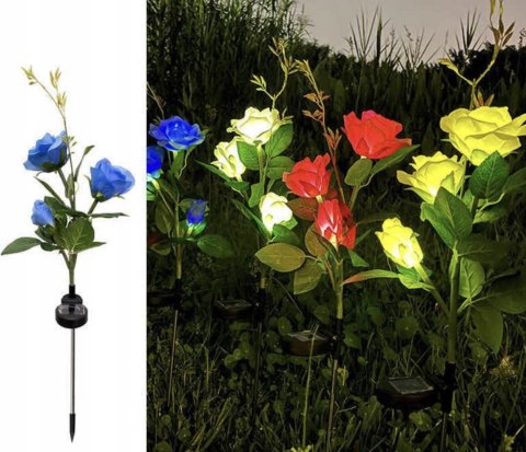 RÓŻE LAMPY SOLARNA OGRODOWE LED DEKORACJA OGRODOWA 3 SZTUKI ZESTAW RÓŻE LAMPY SOLARNA OGRODOWE LED DEKORACJA OGRODOWA 3 SZTUKI ZESTAW