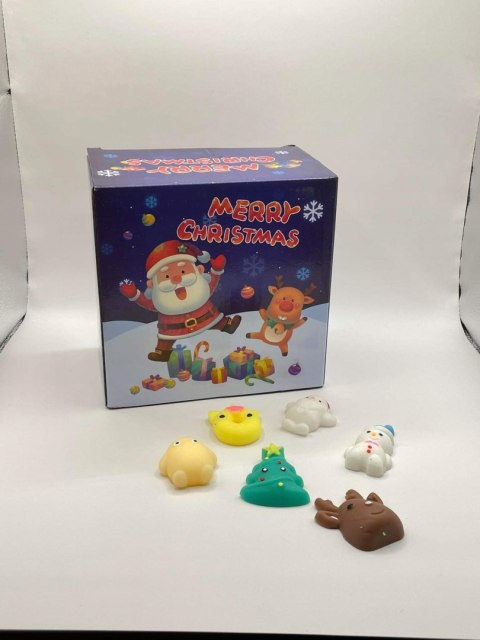 SQUISHY ŚWIĄTECZNE GNIOTKI ZABAWKI ANTYSTRESOWE ŚWIĘTA DLA DZIECI ZESTAW 37 SQUISHY ŚWIĄTECZNE GNIOTKI ZABAWKI ANTYSTRESOWE ŚWIĘTA DLA DZIECI ZESTAW 37