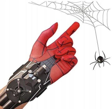 STRZELAJĄCA WYRZUTNIA SIECI SPIDERMAN STRÓJ KOSTIU STRZELAJĄCA WYRZUTNIA SIECI SPIDERMAN STRÓJ KOSTIU