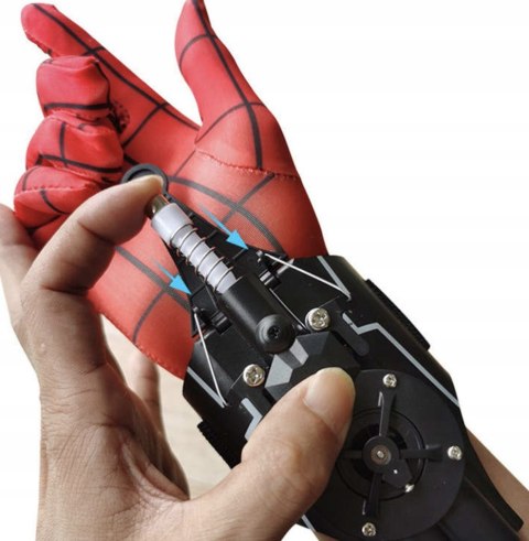 STRZELAJĄCA WYRZUTNIA SIECI SPIDERMAN STRÓJ KOSTIU STRZELAJĄCA WYRZUTNIA SIECI SPIDERMAN STRÓJ KOSTIU