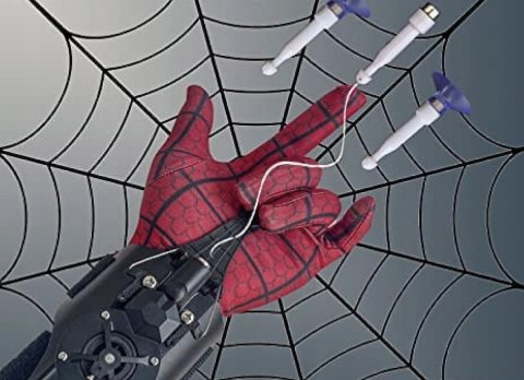 STRZELAJĄCA WYRZUTNIA SIECI SPIDERMAN STRÓJ KOSTIU STRZELAJĄCA WYRZUTNIA SIECI SPIDERMAN STRÓJ KOSTIU