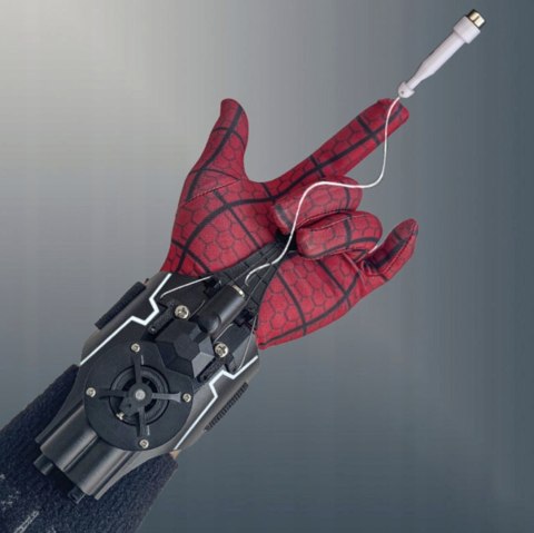 STRZELAJĄCA WYRZUTNIA SIECI SPIDERMAN STRÓJ KOSTIU STRZELAJĄCA WYRZUTNIA SIECI SPIDERMAN STRÓJ KOSTIU