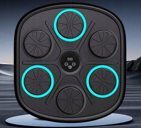 TRENAŻER BOKSERSKI DO MONTAŻU ŚCIANIE MUZYKA RGB GŁOŚNIK WOREK ŚWIATŁA TRENAŻER BOKSERSKI DO MONTAŻU ŚCIANIE MUZYKA RGB GŁOŚNIK WOREK ŚWIATŁA