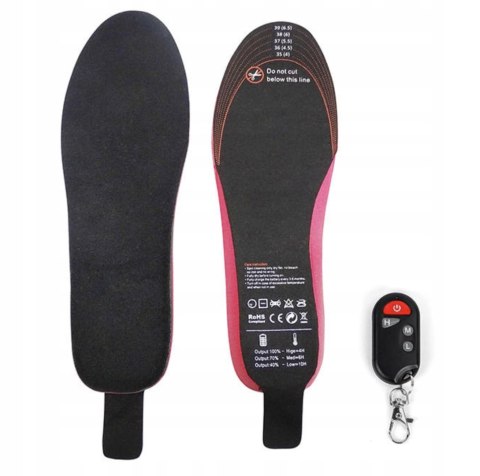 WKŁADKI OGRZEWANE DO BUTÓW USB ELEKTRYCZNE CIENKIE rozm. 41-46 2100 mAh WKŁADKI OGRZEWANE DO BUTÓW USB ELEKTRYCZNE CIENKIE rozm. 41-46 2100 mAh