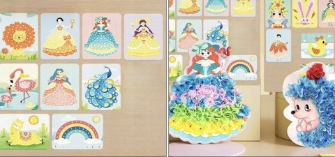 ZESTAW POKE ART KREATYWNY DLA DZIECI ZABAWKA EDUKACYJNA Z TKANINY DIY ZESTAW POKE ART KREATYWNY DLA DZIECI ZABAWKA EDUKACYJNA Z TKANINY DIY