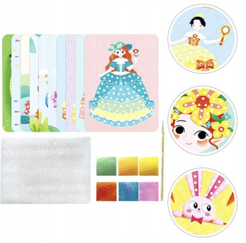 ZESTAW POKE ART KREATYWNY DLA DZIECI ZABAWKA EDUKACYJNA Z TKANINY DIY ZESTAW POKE ART KREATYWNY DLA DZIECI ZABAWKA EDUKACYJNA Z TKANINY DIY